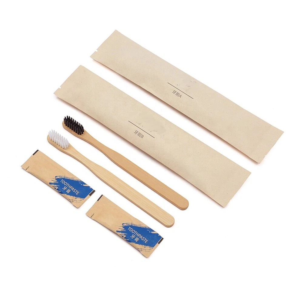 Ekologická mini zubná pasta s kraftovým papierovou taškou